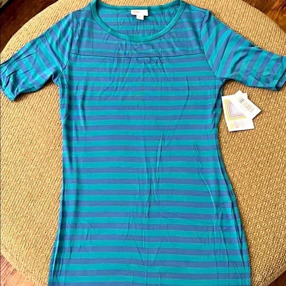 LulaRoe Julia stripes - Picture 1 of 1